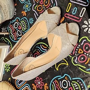 Size 10 glitter heels